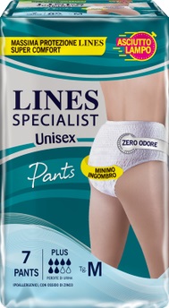 LINES SPECIALIST PANTS PLUS UNISEX M 7 PEZZI - FarmaLucia