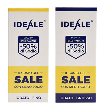 IDEALE CONDIMENTO A BASE DI SALE ALIMENTARE FINO 300 G - FarmaLucia