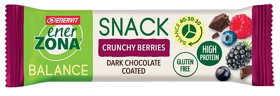 ENERZONA SNACK CRUNCHY BERRIES 33 G - FarmaLucia