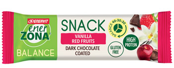 ENERZONA SNACK VANILLA RED FRUIT 33 G - FarmaLucia