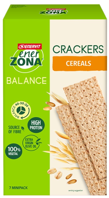 ENERZONA CRACKERS CEREALS 25 G - FarmaLucia