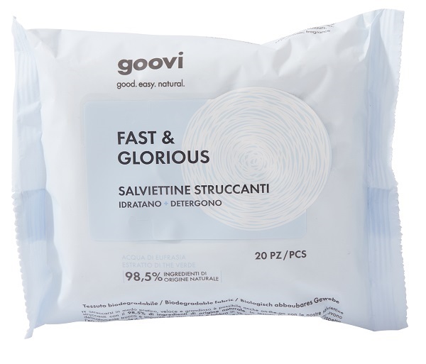GOOVI SALVIETTINE STRUCCANTI 20 PEZZI - FarmaLucia