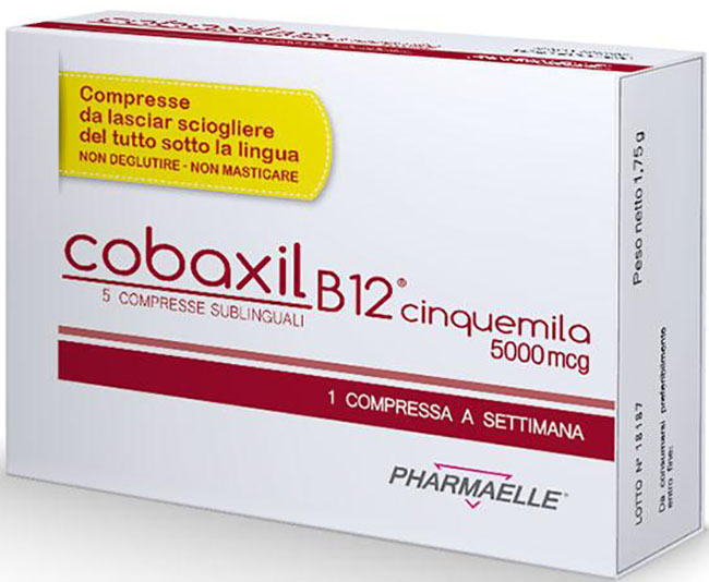 COBAXIL B12 5000MCG 5 COMPRESSE SUBLINGUALI - FarmaLucia
