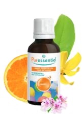PURESSENTIEL MISCELA HAPPY ECOCERT MISCELA PER DIFFUSIONE HAPPY CERTIFICATA ECOCERT 30 ML - FarmaLucia