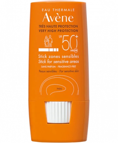 AVENE EAU THERMALE STICK LARGE ZONE SENSIBILI 50+ 8 G - FarmaLucia