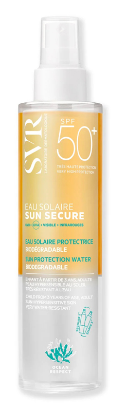 SUN SECURE EAU SOLAIRE SPF50 200 ML - FarmaLucia