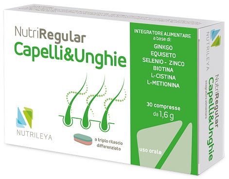 NUTRIREGULAR CAPELLI & UNGHIE 30 COMPRESSE - FarmaLucia