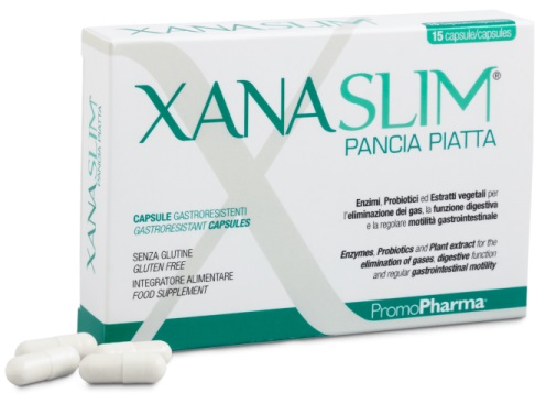 XANASLIM PANCIA PIATTA 15 CAPSULE GASTRORESISTENTI - FarmaLucia
