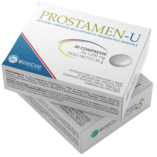 MICROCARE NUTRITION PROSTAMEN U 30 COMPRESSE - FarmaLucia
