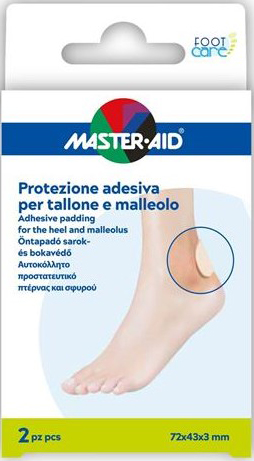 PROTEZIONE TALLONE/MALLEOLO MASTER-AID FOOTCARE 2 PEZZI A7 - FarmaLucia
