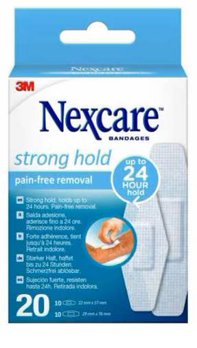CEROTTO NEXCARE STRONG 360 GRADI 20 PEZZI ASSORTITI - FarmaLucia
