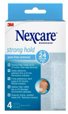 CEROTTO NEXCARE STRONG PADS 4 PEZZI - FarmaLucia