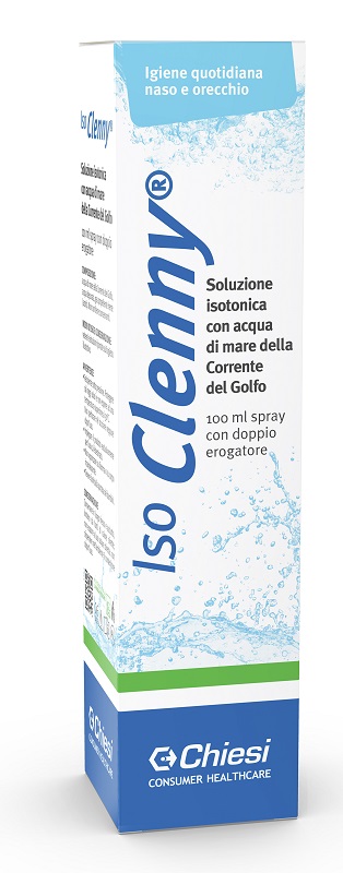 ISO CLENNY SOLUZIONE ISOTONICA BIOMARINA SPRAY DOPPIO EROGATORE 100 ML - FarmaLucia