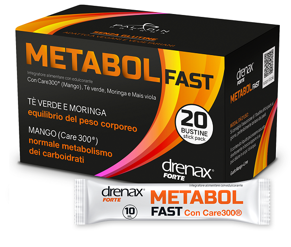 DRENAX METABOL FAST 20 STICK PACK - FarmaLucia