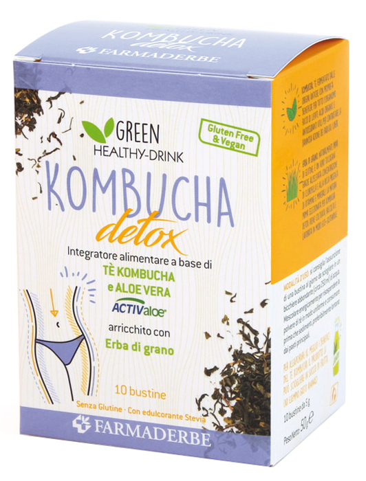 KOMBUCHA DETOX 10 BUSTINE - FarmaLucia