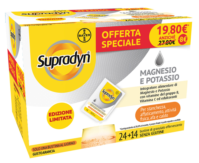 SUPRADYN MAGNESIO E POTASSIO LIMITED EDITION 14 + 24 BUSTINE - FarmaLucia