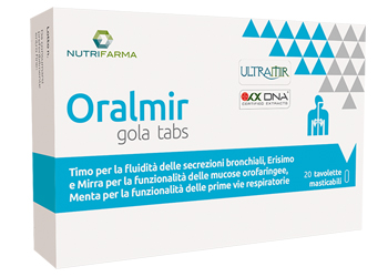 ORALMIR GOLA TABS 20 COMPRESSE - FarmaLucia
