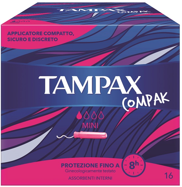 TAMPAX COMPAK ASSORBENTE INTERNO MINI 16 PEZZI - FarmaLucia