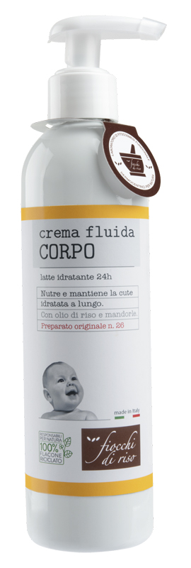 FIOCCHI DI RISO CREMA FLUIDA CORPO IDRATANTE 240 ML - FarmaLucia