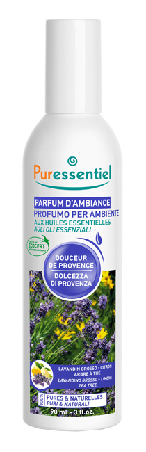 PURESSENTIEL PROFUMO AMBIENTE DOLCEZZA PROVENZA ECOCERT 90 ML - FarmaLucia
