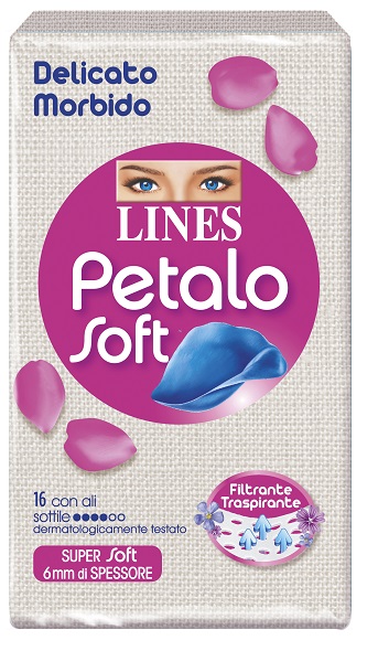 LINES PETALO SOFT ALI 16 PEZZI - FarmaLucia
