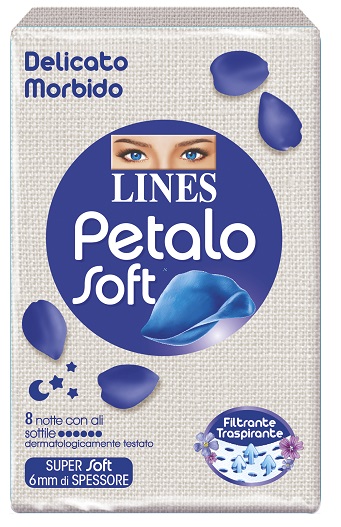 LINES PETALO SOFT NOTTE 8 PEZZI - FarmaLucia