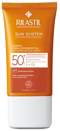 RILASTIL SUN SYSTEM ACNESTIL SPF 50+ CREMA 40 ML - FarmaLucia