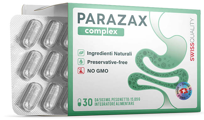 PARAZAX COMPLEX 30 CAPSULE - FarmaLucia