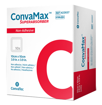 MEDICAZIONE AVANZATA CONVAMAX SUPERABSORBER NON-ADHESIVE 10X20 CM 10 PEZZI - FarmaLucia