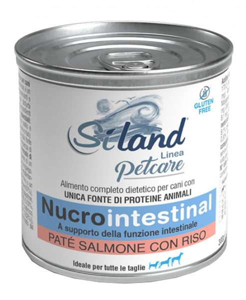 SILAND NUCROINTESTINAL UMIDO CANE SALMONE/RISO 300 G - FarmaLucia