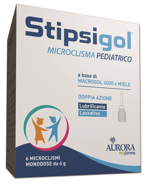STIPSIGOL MICROCLISMA PEDIATRICO 6 X 6 G - FarmaLucia