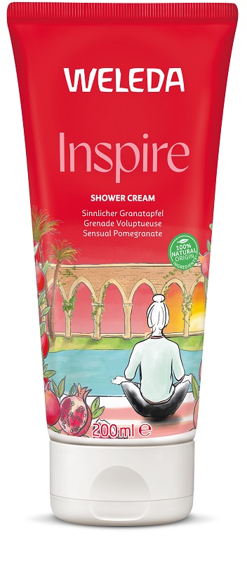 WELEDA INSPIRE DOCCIA CREMOSA MELOGRANO 200 ML - FarmaLucia