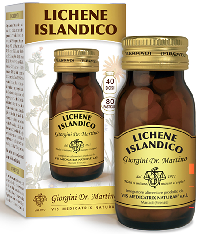 LICHENE ISLANDICO 80 PASTIGLIE - FarmaLucia