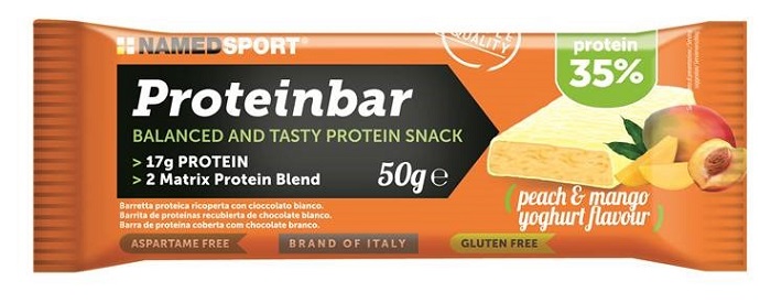 PROTEINBAR PEACH & MANGO YOGHURT 50 G - FarmaLucia