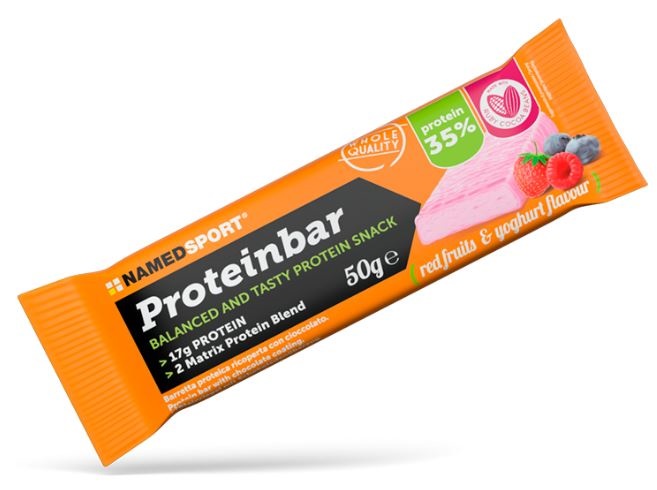 PROTEINBAR RED FRUITS & YOGHURT BARRETTA 50 G - FarmaLucia