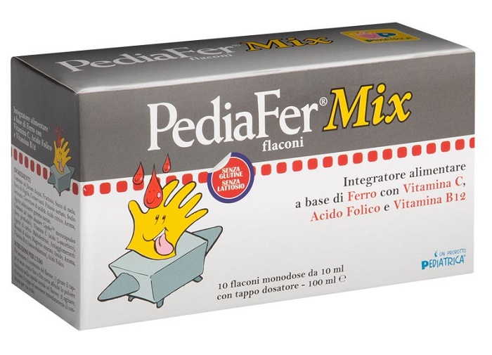 PEDIAFER MIX 10 FLACONI DA 10 ML - FarmaLucia