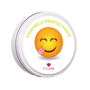 F CARE CARAMELLE PROPOLI MIELE 40 G - FarmaLucia