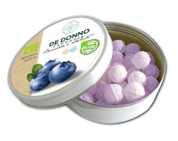F CARE CARAMELLE MIRTILLO BIO 50 G - FarmaLucia