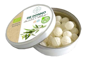 F CARE CARAMELLE EUCALIPTO BIO 50 G - FarmaLucia