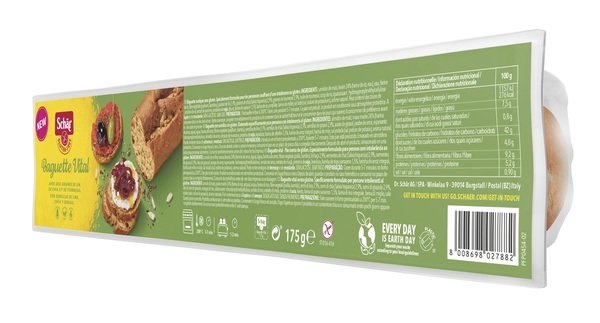 SCHAR BAGUETTES VITAL SENZA LATTOSIO 175 G - FarmaLucia