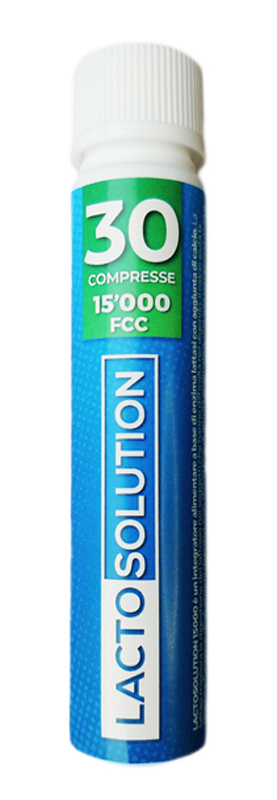 LACTOSOLUTION 15000 30 COMPRESSE - FarmaLucia