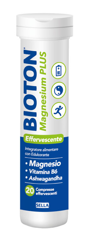 BIOTON MAGNESIUM PLUS 20 COMPRESSE EFFERVESCENTI - FarmaLucia