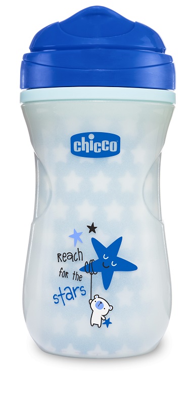 CHICCO TAZZA GLOWING 14M+ AZZURRA - FarmaLucia