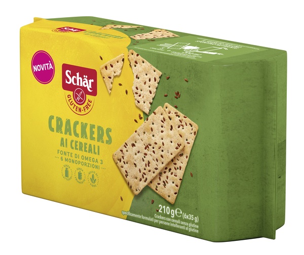 SCHAR CRACKERS CEREALI SENZA LATTOSIO 6 MONOPORZIONI DA 35 G - FarmaLucia