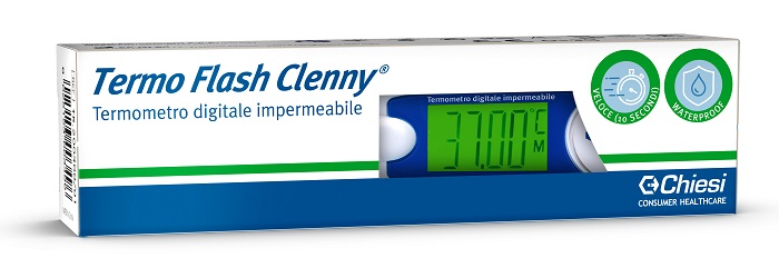 TERMOMETRO CLENNY TERMO FLASH PREDITTIVO 10 SECONDI WATERPROOF - FarmaLucia