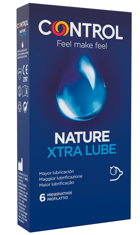 PROFILATTICO CONTROL NATURE 2,0 XTRA LUBE 6 PEZZI - FarmaLucia