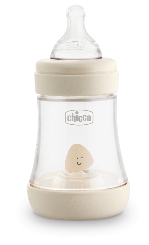 CHICCO BIBERON PERFECT 5 UNISEX 150 ML IN SILICONE 1 FORO - FarmaLucia