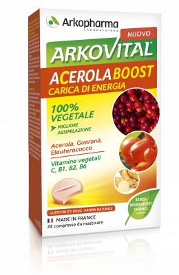 ACEROLA BOOST 24 COMPRESSE - FarmaLucia