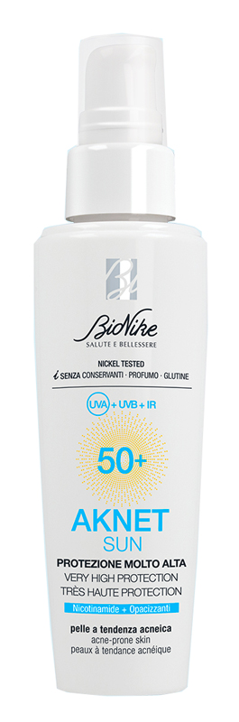 AKNET SUN PROTEZIONE MOLTO ALTA SPF50+ 50 ML - FarmaLucia