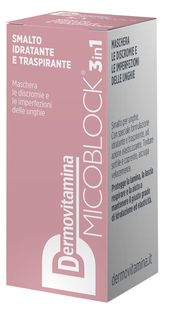 DERMOVITAMINA MICOBLOCK 3 IN 1 SMALTO IDRATANTE E TRASPIRANTE NUDE 5 ML - FarmaLucia